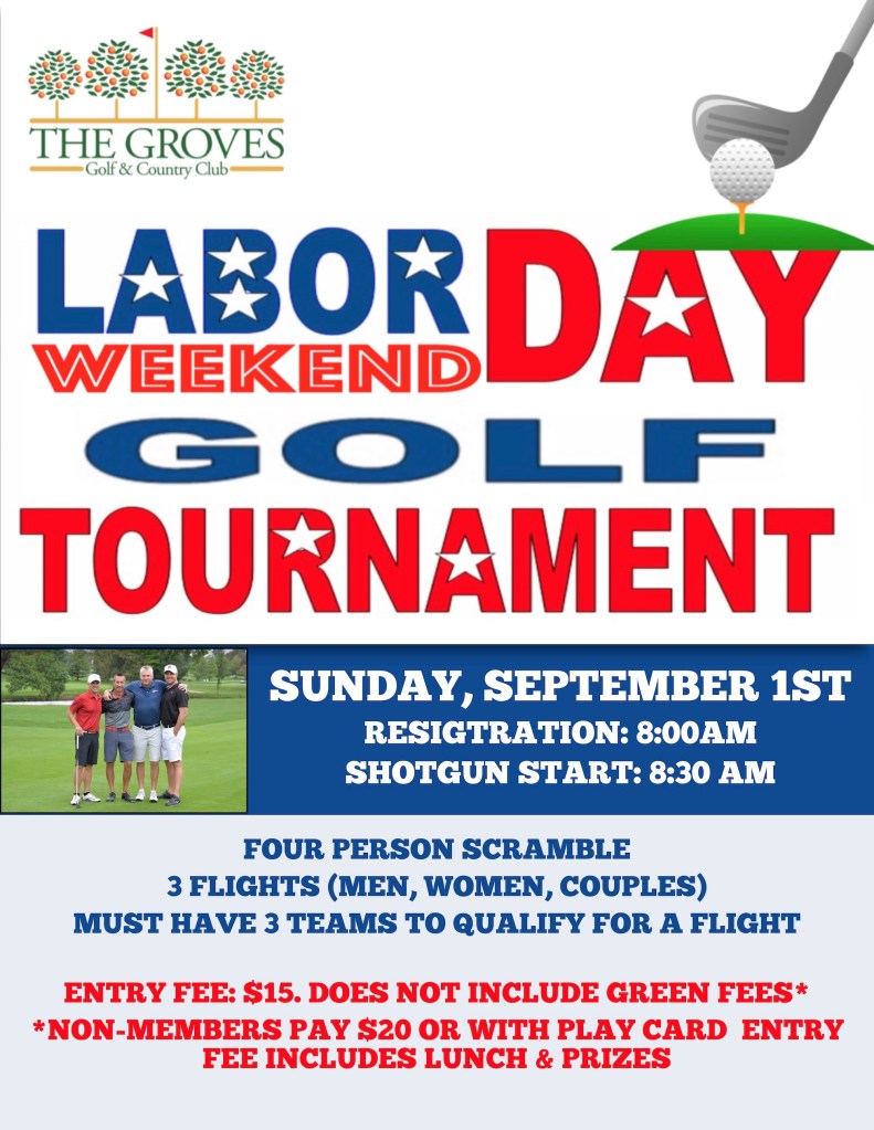 Labor Day Weekend Golf Tournament